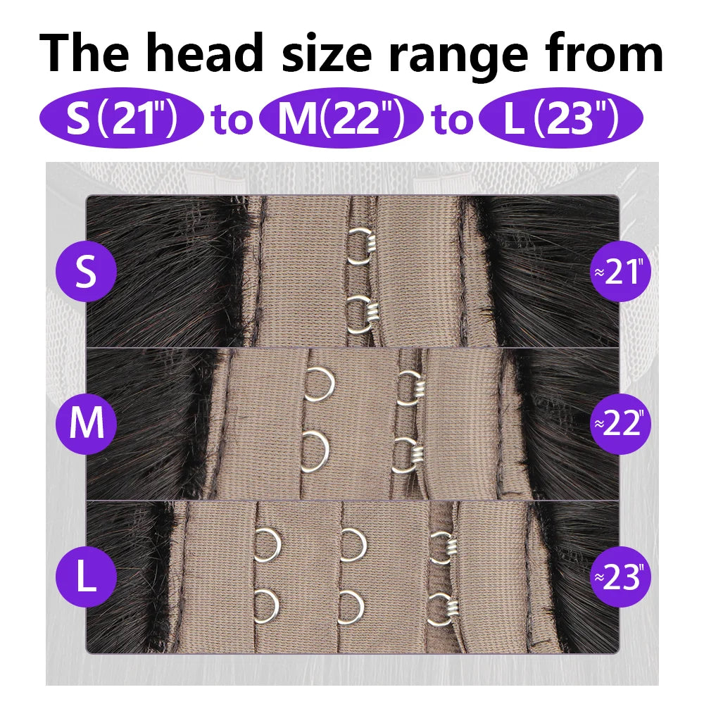 Hidden Strap Body Wave 360 HD Full Lace Front Wigs Human Hair Pre Plucked 12A Glueless Brazilian Virgin Wig With Drawstring