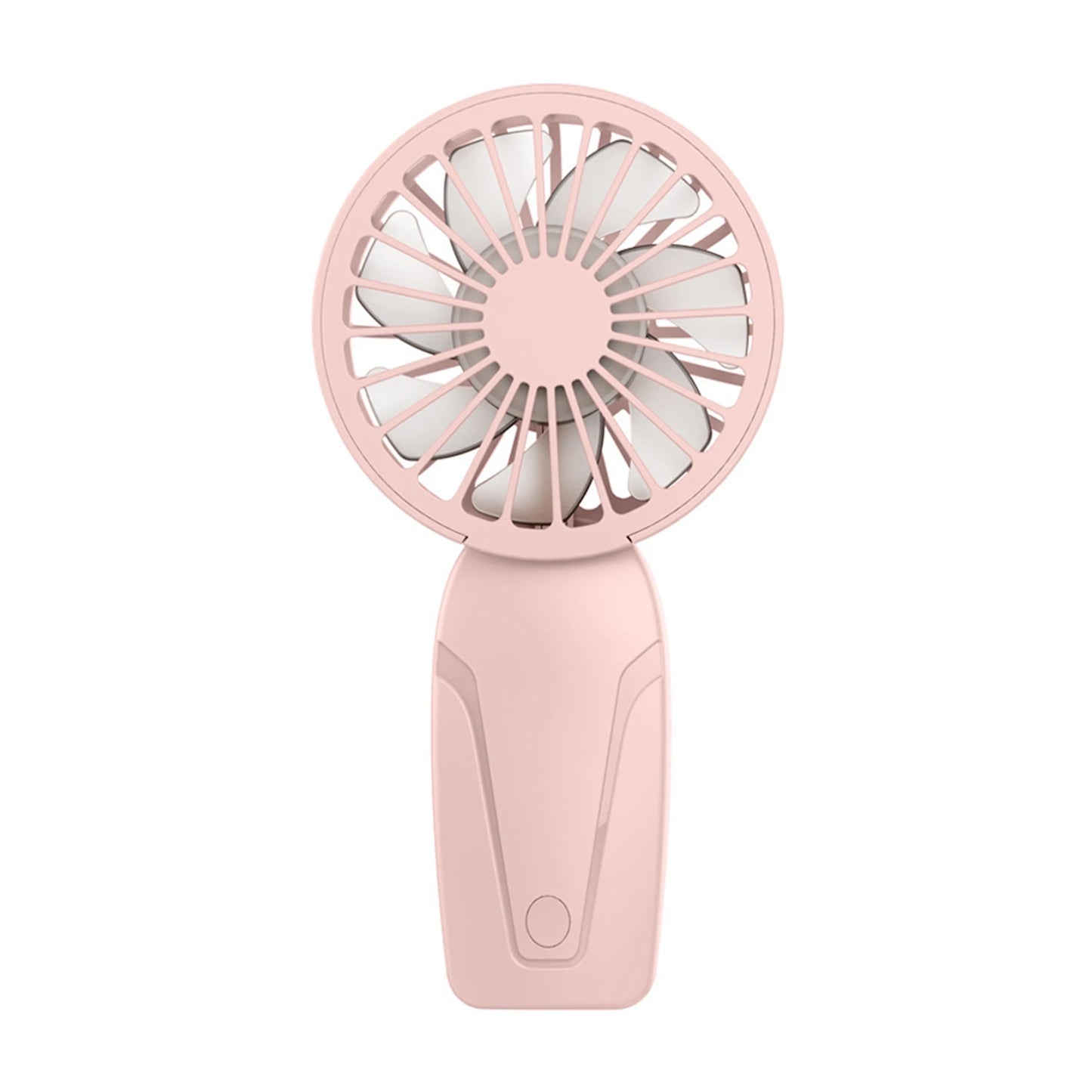 Portable Handheld Small Fan ABS Lightweight Cute Appearance USB Rechargeable Mini Fan For On Go Cooling Portable Mini Pocket Fan